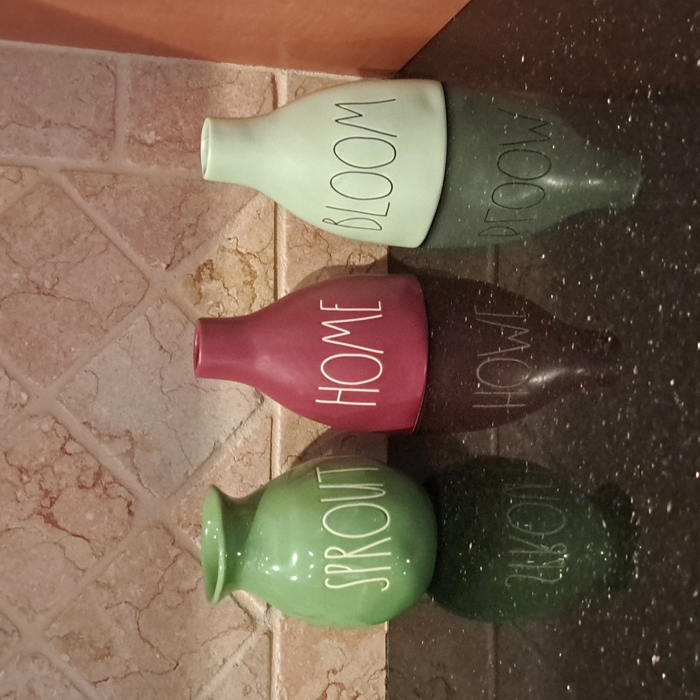 Rae Dunn Vases X 3